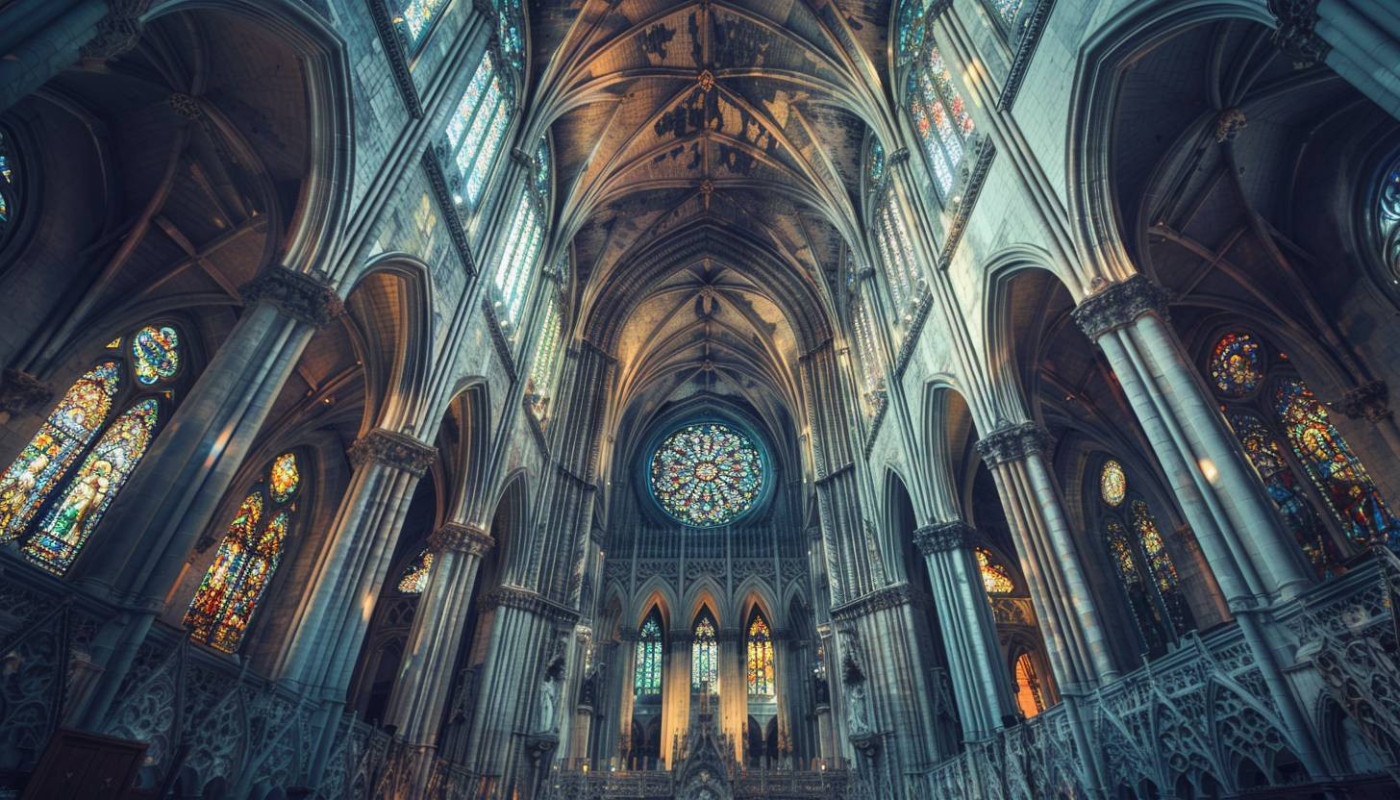 Exploration détaillée des éléments gothiques de la basilique